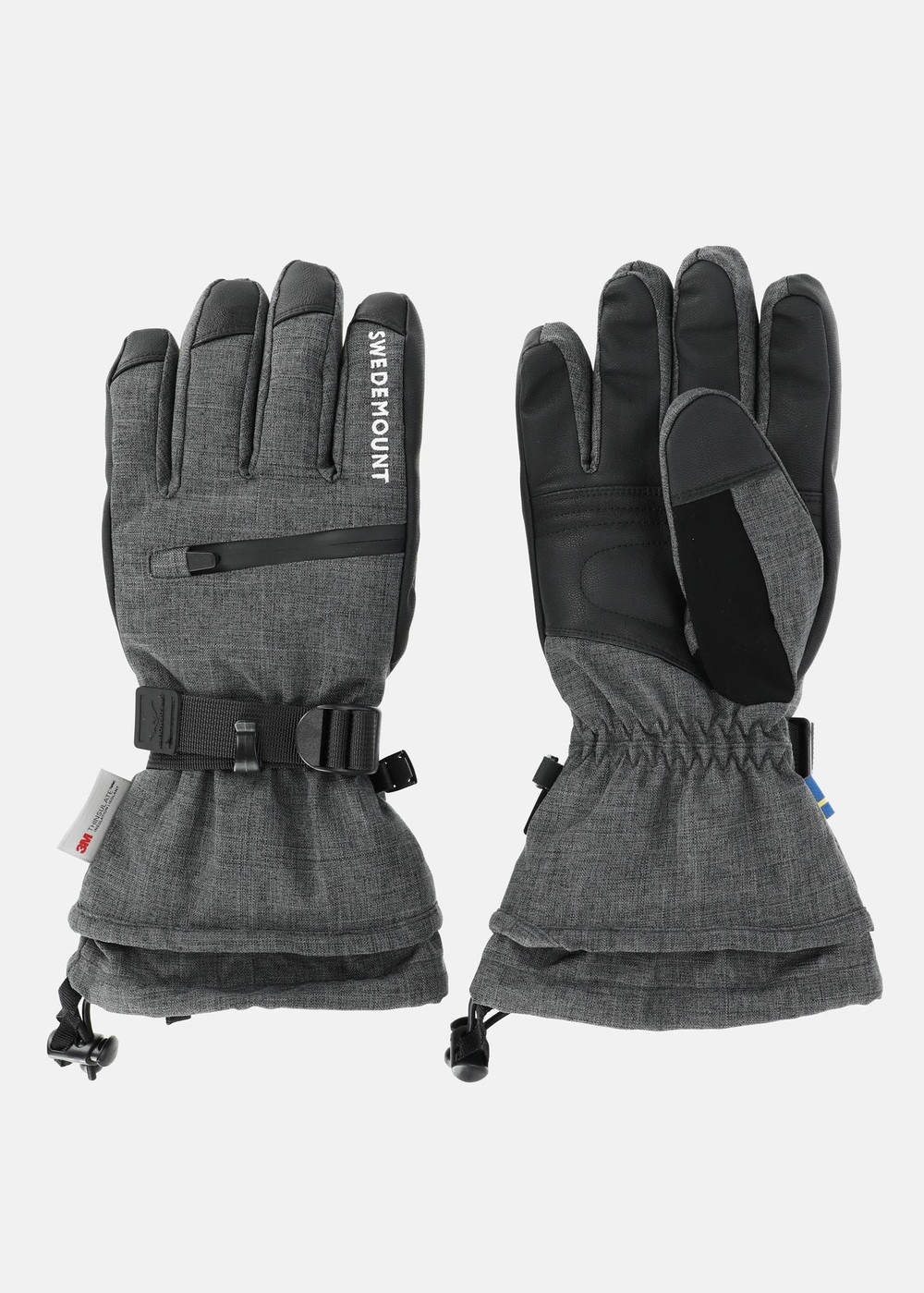 St. Anton Ski Glove, Charcoal Melange, S, Skidhandskar | Sport & aktivitet - Sporter - Alpin skidåkning - Skidhandskar | Padelspecialisterna