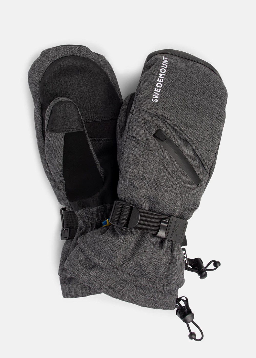Cervinia Ski Mitten W, Charcoal Melange, L, Skidhandskar | Sport & aktivitet - Sporter - Alpin skidåkning - Skidhandskar | Padelspecialisterna