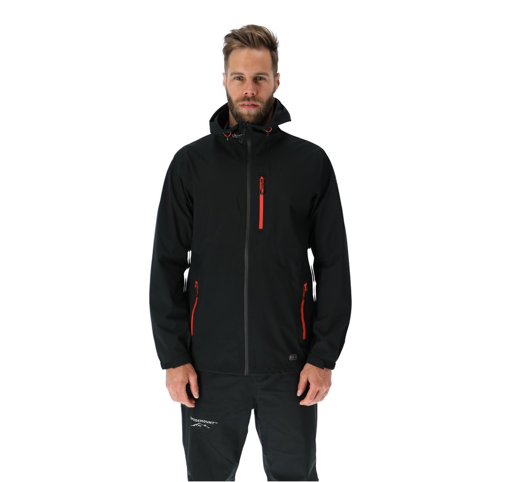 Multi Layer Stretch Rain Jacket, Black, 2xl, Regnjackor | Herr - Kläder - Regnkläder - Regnjackor | Padelspecialisterna