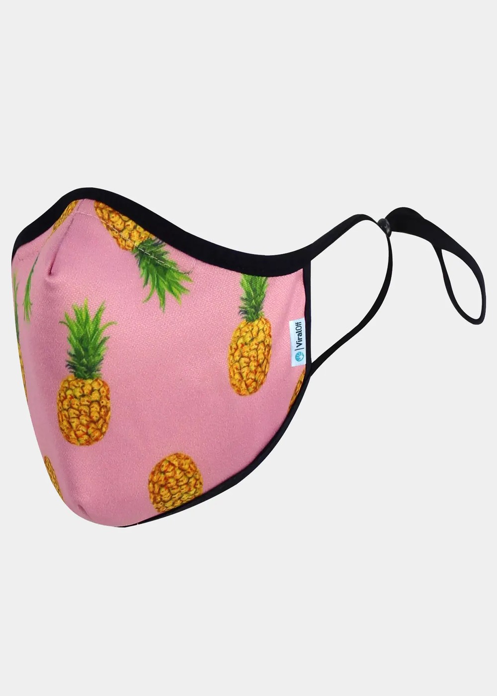 Face Mask, Pink Pineapple, Onesize, Träningstillbehör | Herr - Aktivitet - Träningskläder - Träningstillbehör | Padelspecialisterna