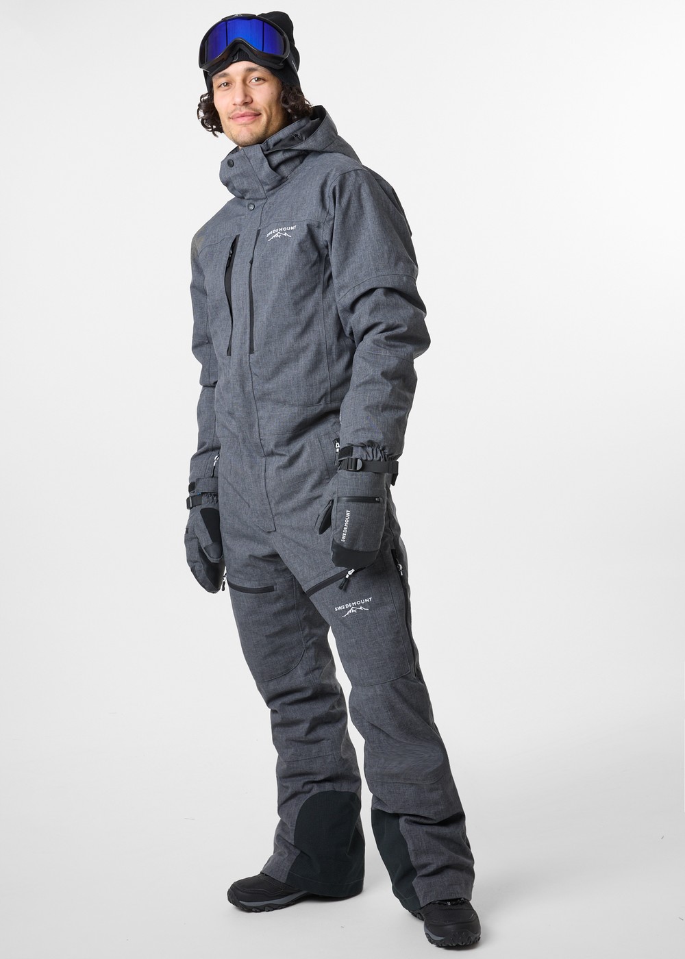 St. Anton Skisuit, Charcoal Melange/ Black, 3xl, Skidoverall | Sport & aktivitet - Sporter - Alpin skidåkning - Skidoverall | Padelspecialisterna