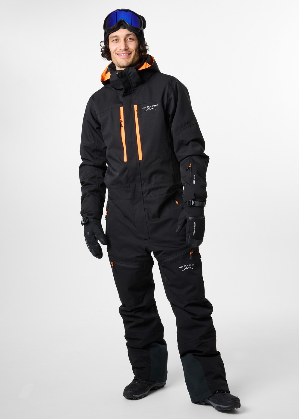 St. Anton Skisuit, Black/Orange, 2xl, Skidoverall | Sport & aktivitet - Sporter - Alpin skidåkning - Skidoverall | Padelspecialisterna