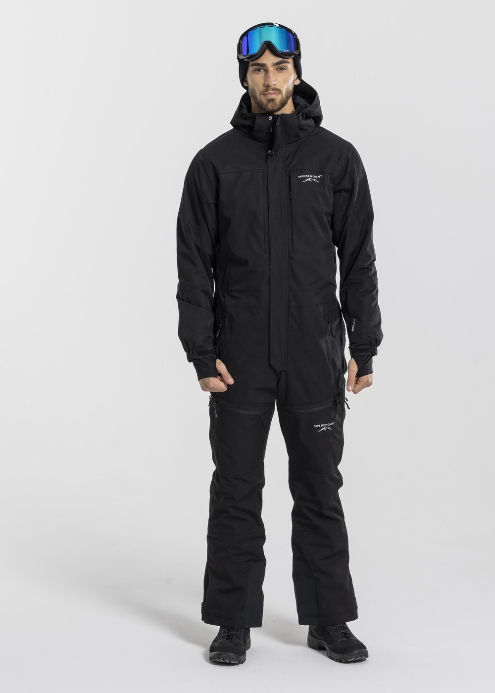St. Anton Skisuit, Black/Black, 3xl, Skidoverall | Sport & aktivitet - Sporter - Alpin skidåkning - Skidoverall | Padelspecialisterna