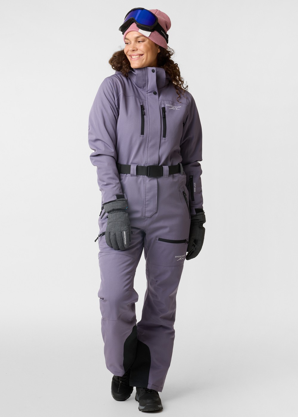 Cervinia Skisuit W, Dusty Lilac/Black, 40, Skidoverall | Sport & aktivitet - Sporter - Alpin skidåkning - Skidoverall | Padelspecialisterna