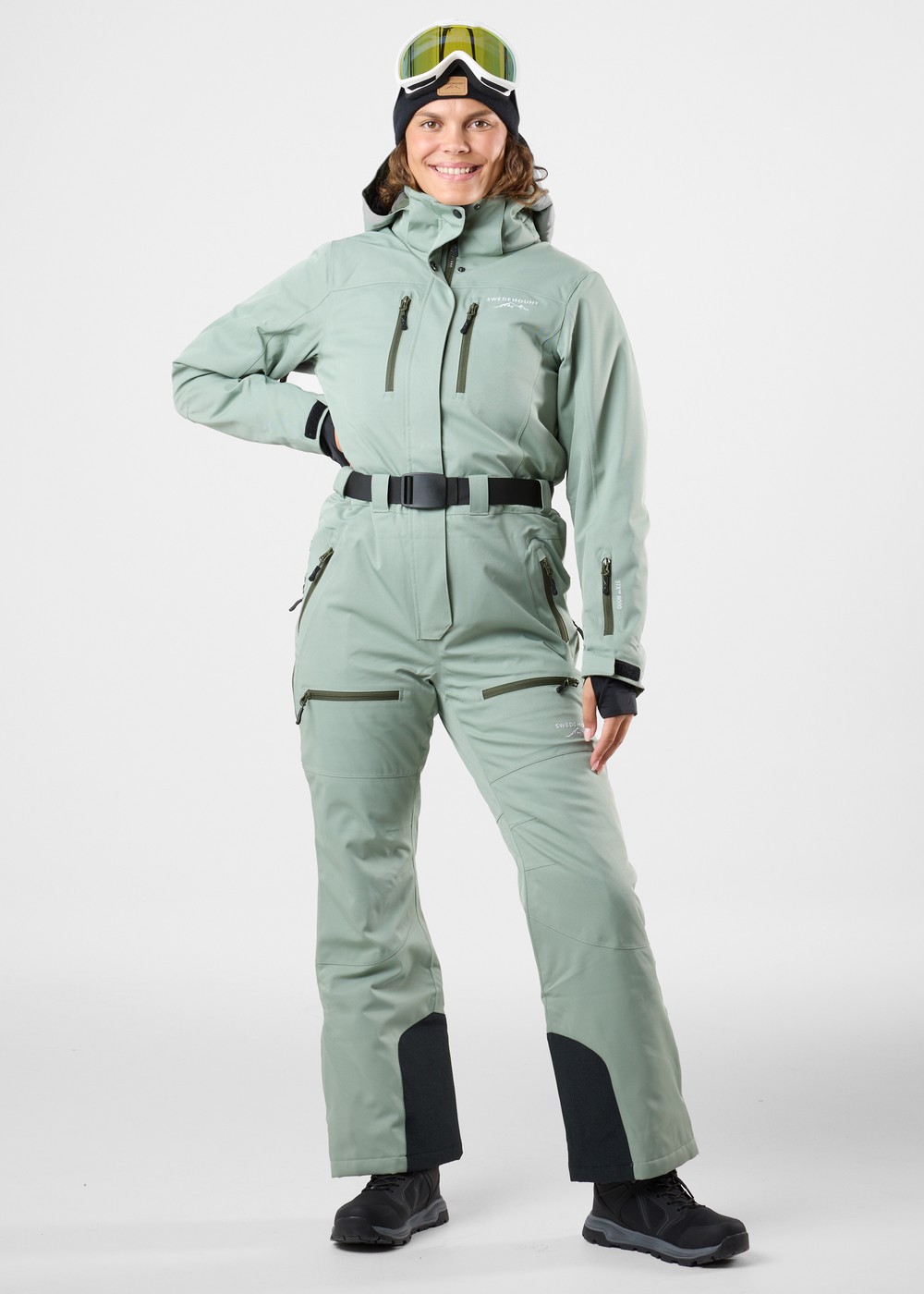 Cervinia Skisuit W, Seaweed Green/Dk Olive, 44, Skidoverall | Sport & aktivitet - Sporter - Alpin skidåkning - Skidoverall | Padelspecialisterna