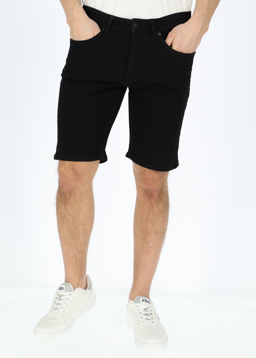 Sdryder Lt Black 100, Black Denim, S, Jeansshorts | Herr - Kläder - Shorts - Jeansshorts | Padelspecialisterna
