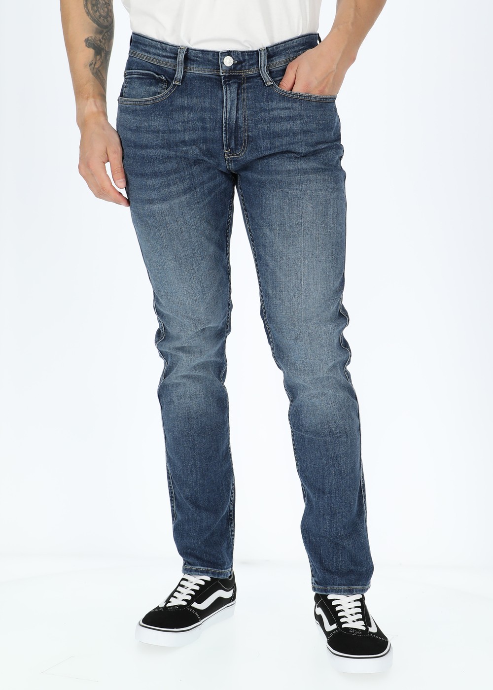 Grant 521-15 Blueblack, Blue, 36/34, Jeans | Herr - Kläder - Byxor - Jeans | Padelspecialisterna