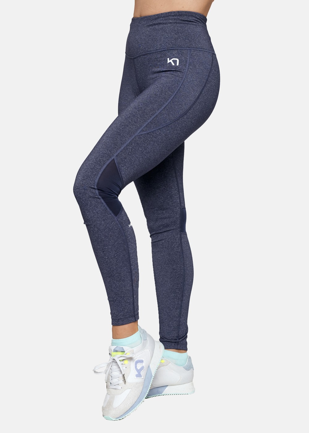 Julie High Waist Tights, Marin, Xs, LÄnga Tights | Dam - KlÀder - Tights - LÄnga tights | Padelspecialisterna