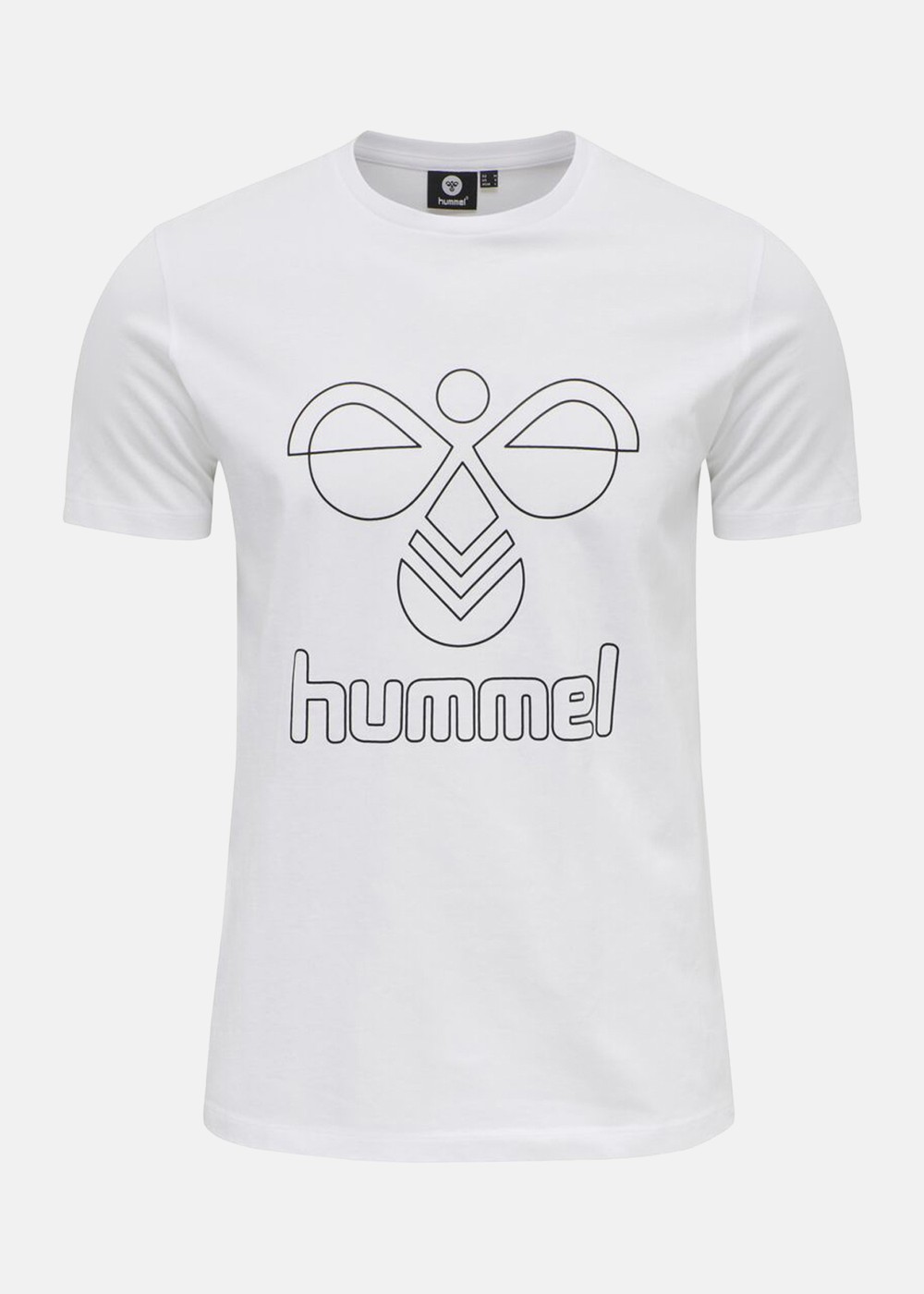 Hmlpeter T-Shirt S/S, White, S, T-Shirts | Herr - Kläder - T-shirts | Padelspecialisterna