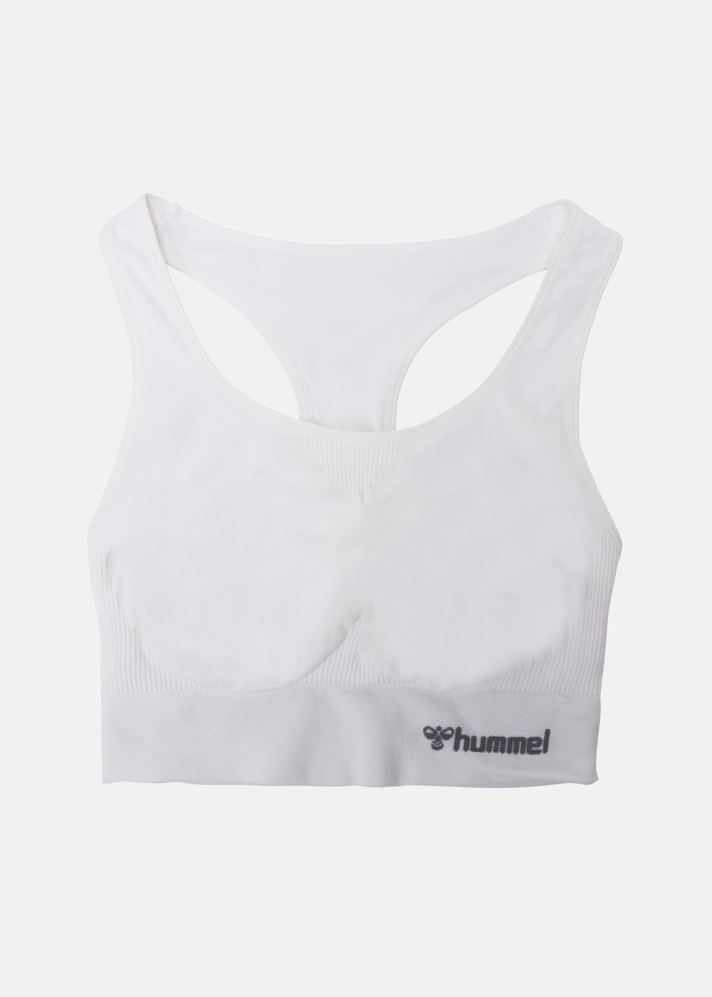 Hmltif Seamless Sports Top, White, Xs, Sport-Bh | Dam - Aktivitet - Träningskläder - Sport-BH | Padelspecialisterna