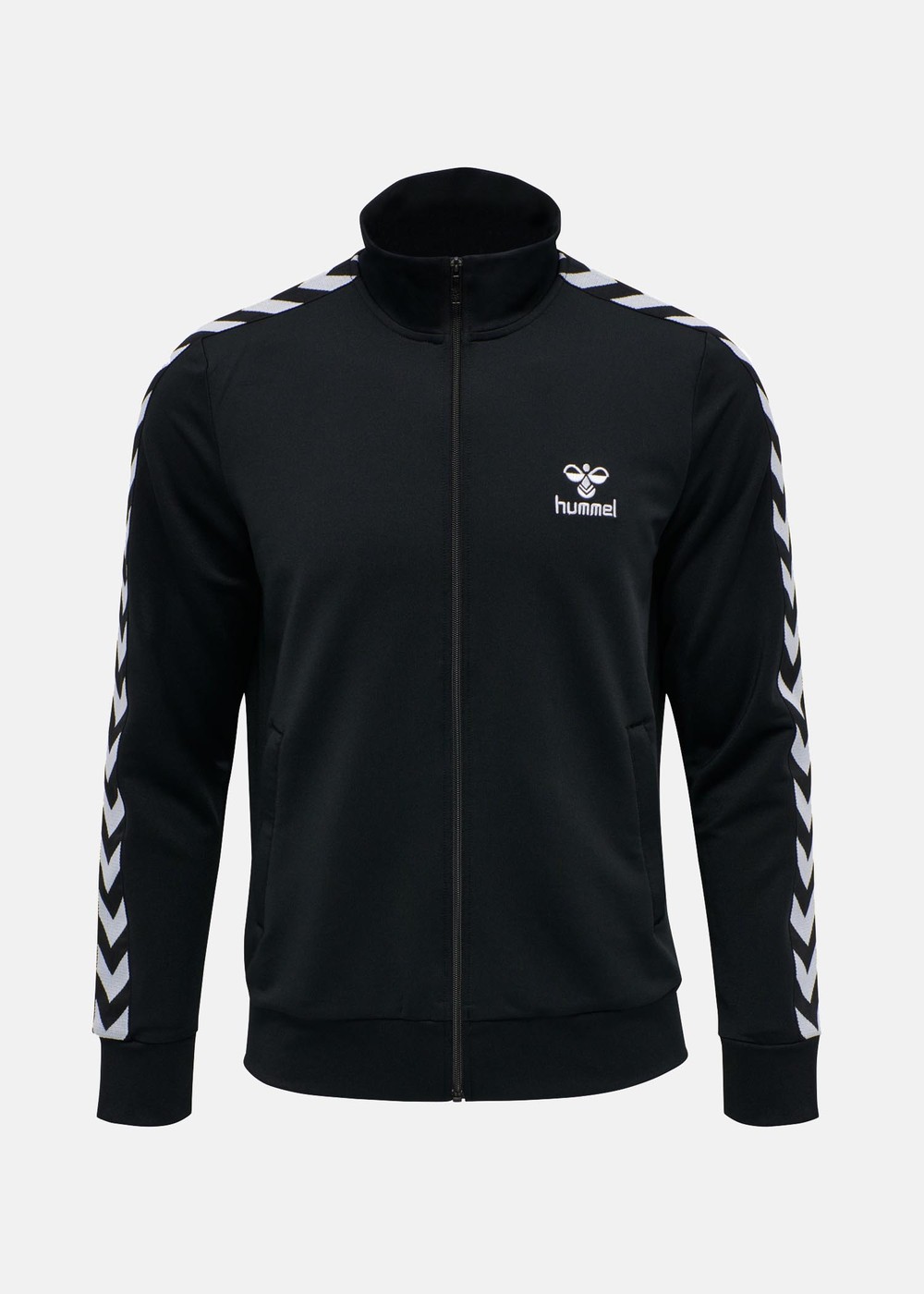 Hmlnathan 2.0 Zip Jacket, Black, S, Träningsjackor | Herr - Aktivitet - Träningskläder - Träningsjackor | Padelspecialisterna