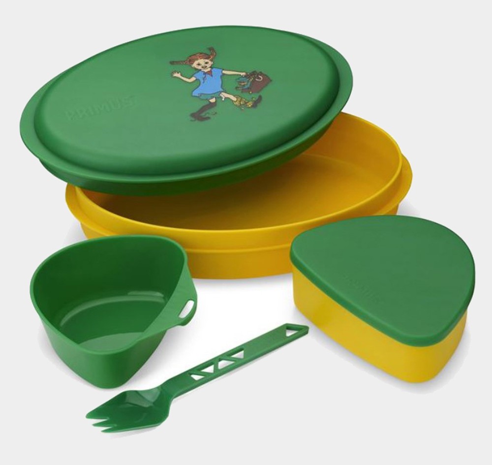 Meal Set Pippi, Green, Onesize, Termos Och Flaskor | Sport & aktivitet - Friluftsliv - Camping - Termos och flaskor | Padelspecialisterna