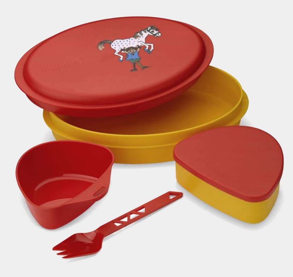 Meal Set Pippi, Red, Onesize, Termos Och Flaskor | Sport & aktivitet - Friluftsliv - Camping - Termos och flaskor | Padelspecialisterna