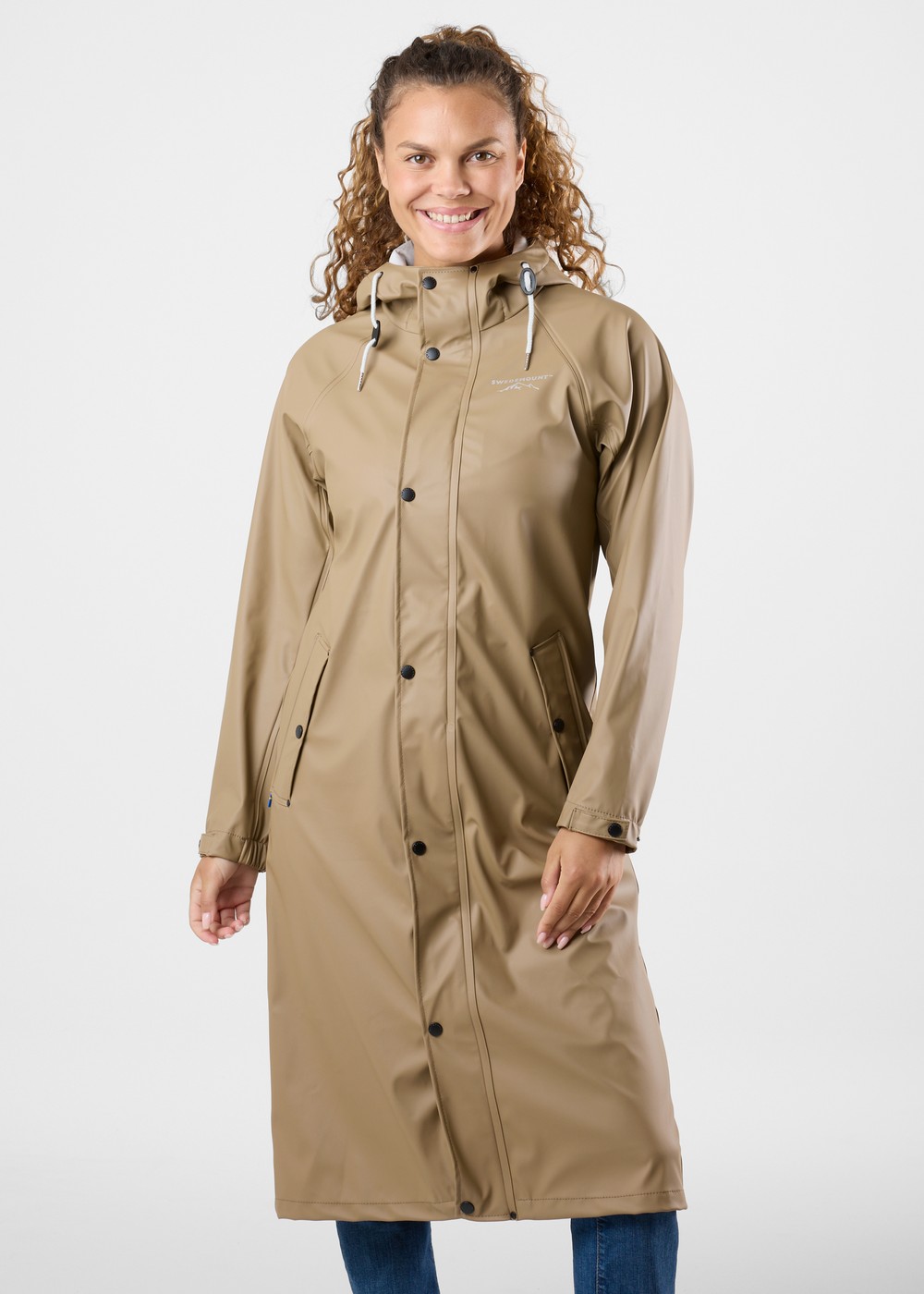 Väderöarna Long Coat W, Dk Beige, 34, Vårjackor | Dam - Kläder - Jackor - Vårjackor | Padelspecialisterna