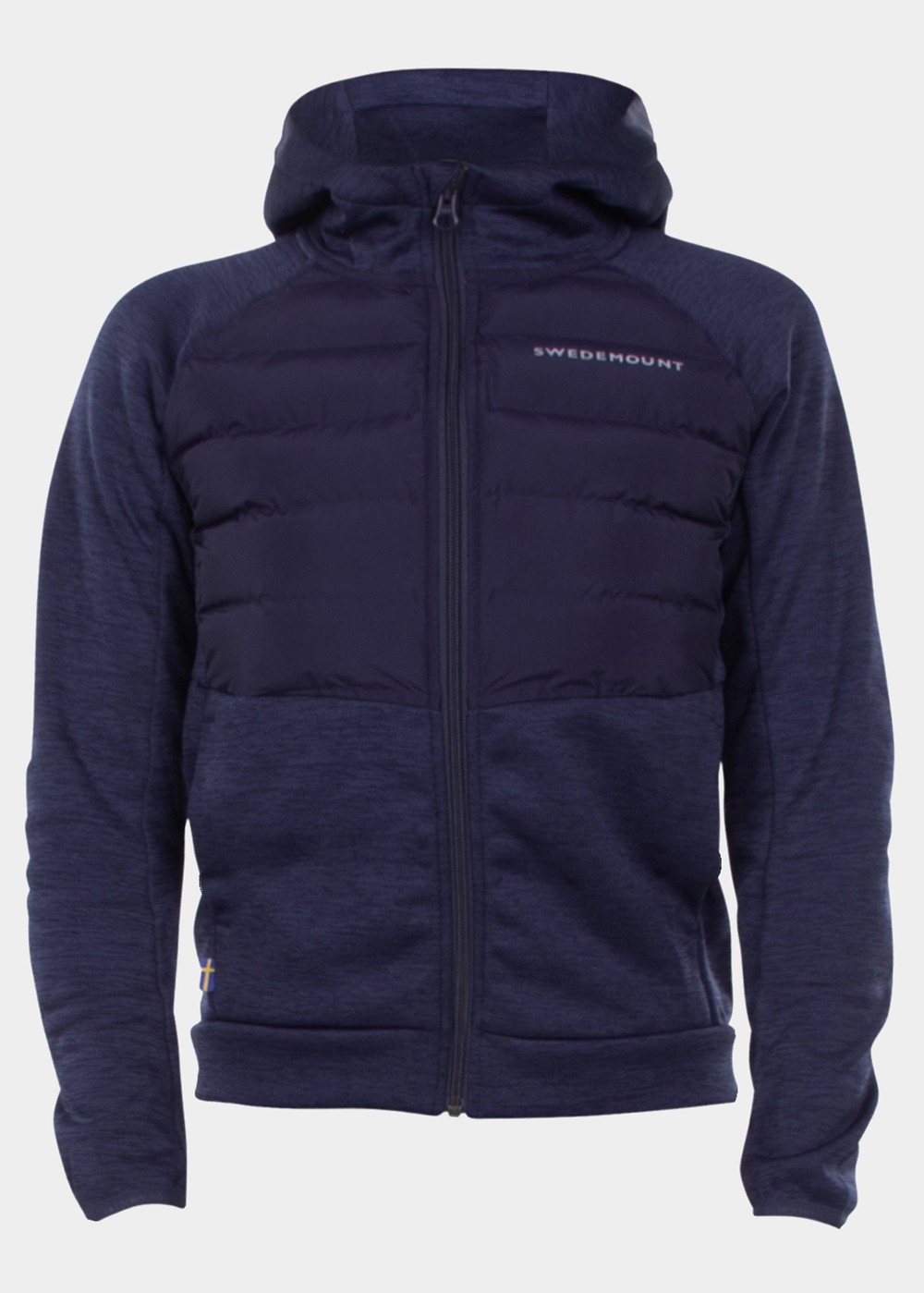 Training Hybrid Jacket Jr, Navy Melange/Lt. Grey Melange, 140, Jackor | Junior - Kläder - Jackor | Padelspecialisterna