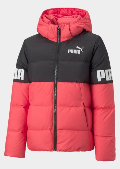 Puma Power Down Hooded Puffer