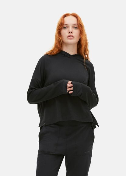 Soft Cropped Hoodie