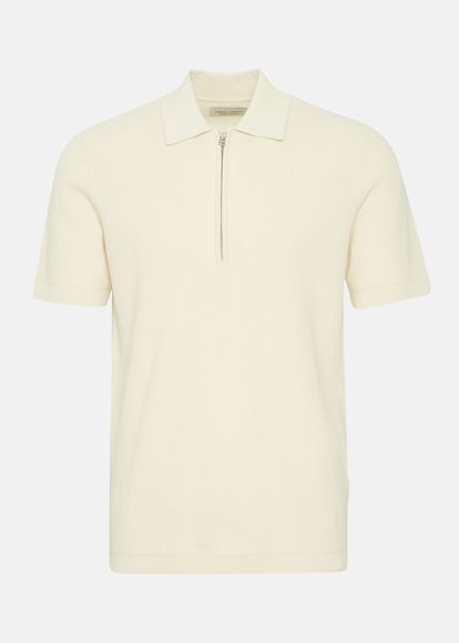 CFKarl knit polo with halfzip