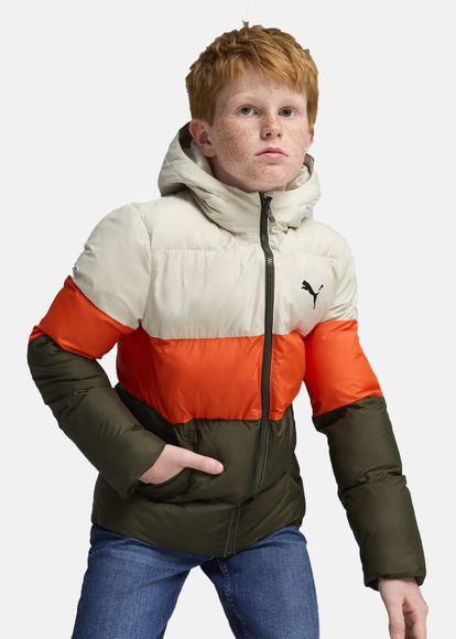 Poly Hooded Puffer Jacket