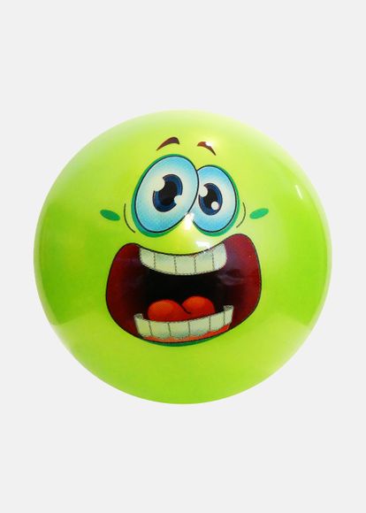 Plastboll Funny Face, 24 cm Gr