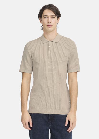 CFKARL structured knit polo