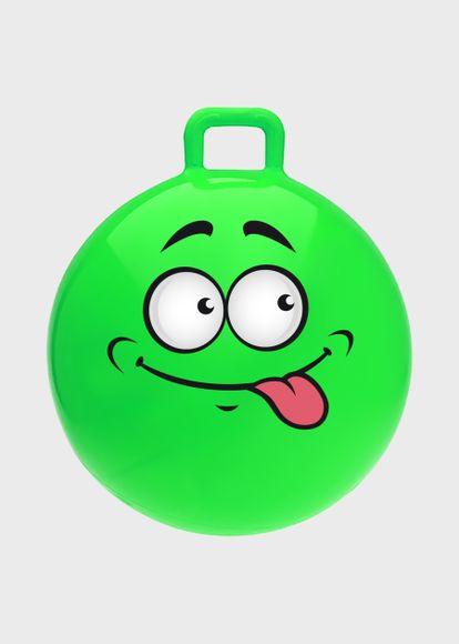 Hoppboll Funny Face, 55 cm Grö