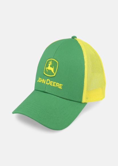 Logo Mesh Back Cap Yellow/Gree