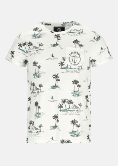 Tropical Pocket Tee