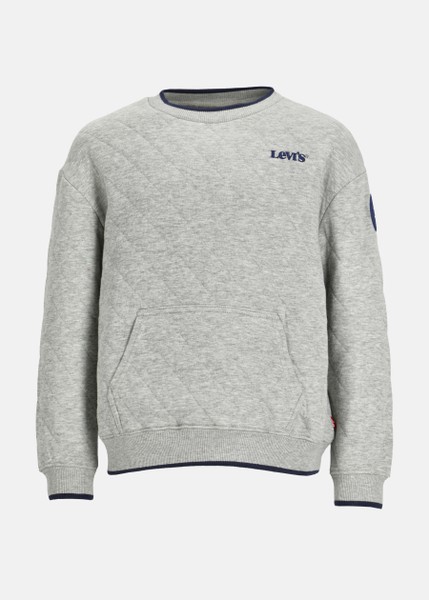 LVB QUILTED CREWNECK TOP