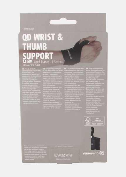 QD Wrist & Thumb-Support