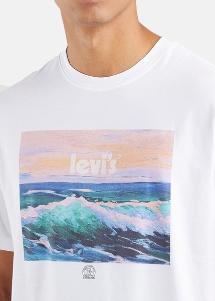 SS RELAXED FIT TEE POSTER WAVE