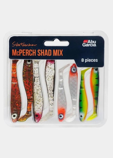 McPerch Shad Mix 8pcs