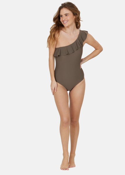 Aralei W One Shoulder Swimsuit