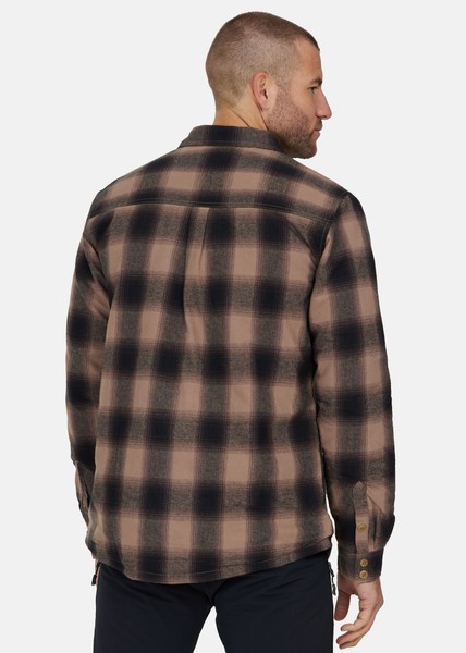 Quilted M Lined Flannel Shirt