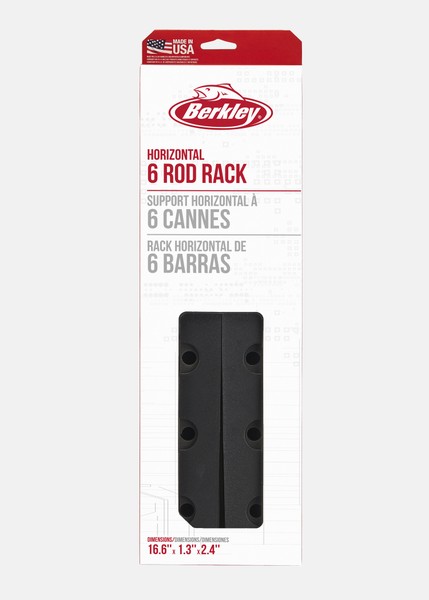 Berkley Horizontal 6 Rod Rack