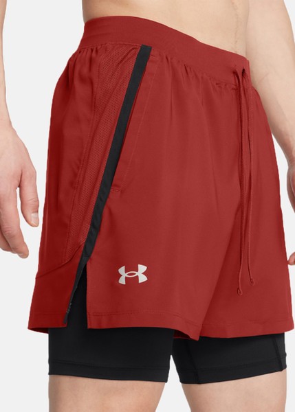 UA LAUNCH 5'' 2-IN-1 SHORTS