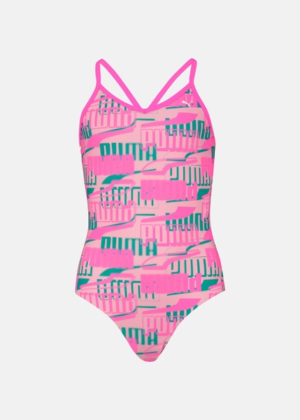 PUMA SWIM GIRLS PRINTED SWIMSU