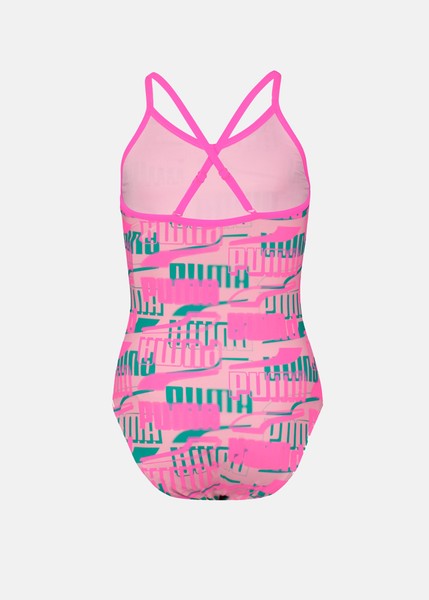 PUMA SWIM GIRLS PRINTED SWIMSU