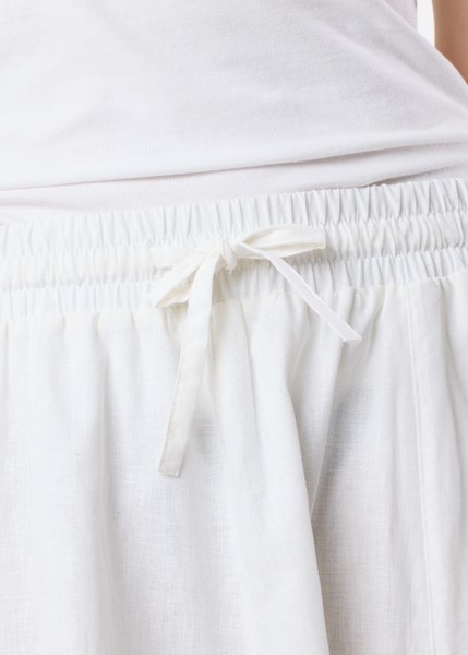 New Hampshire Linen Long Skirt W