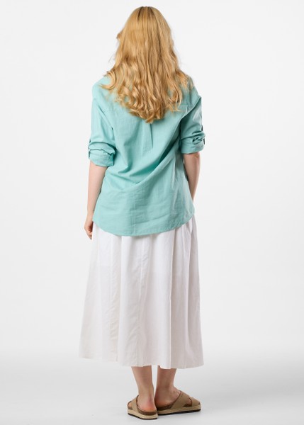 New Hampshire Linen Long Skirt W