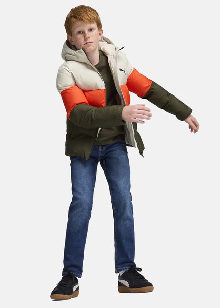 Poly Hooded Puffer Jacket