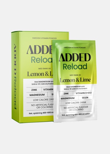 Added Reload Lime&Lemon 10-pac