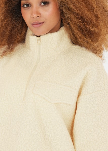 Florrie W Sherpa Half zip