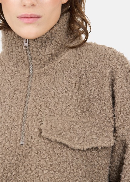 Florrie W Sherpa Half zip