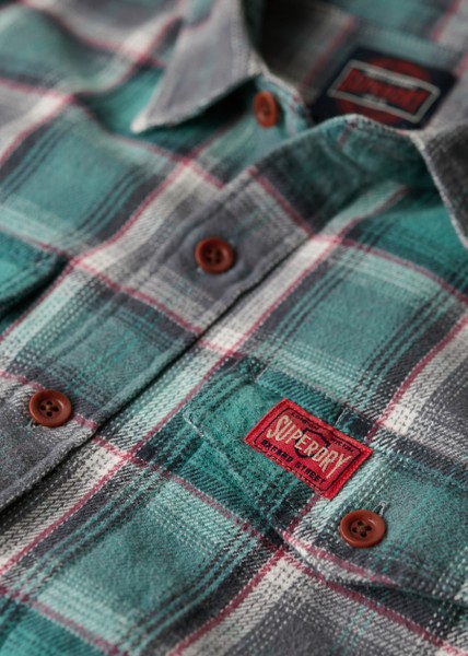 COTTON WORKER CHECK SHIRT