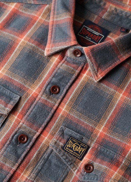 COTTON WORKER CHECK SHIRT