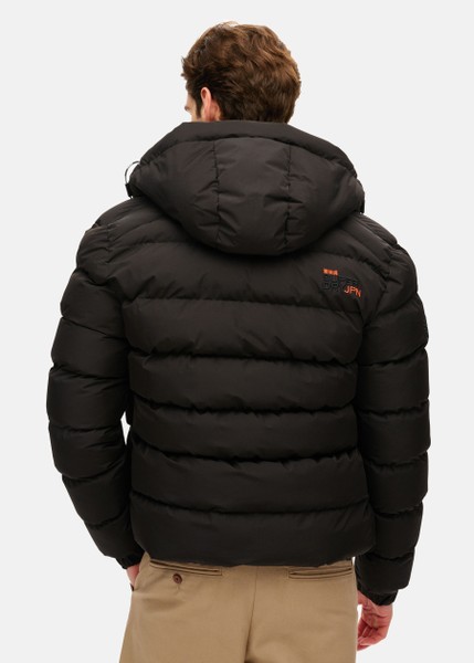 HOODED SPORTS PUFFER JACKET