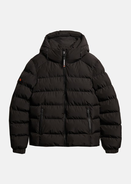 HOODED SPORTS PUFFER JACKET