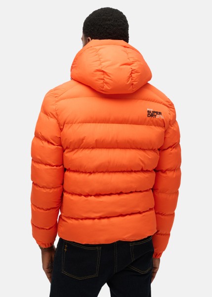 HOODED SPORTS PUFFER JACKET