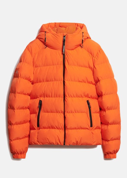 HOODED SPORTS PUFFER JACKET